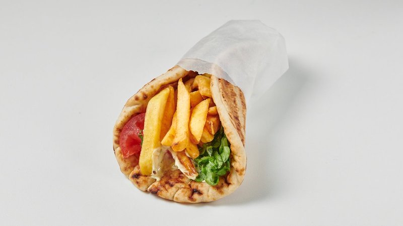 Πανσετάκι Χοιρινό σε Πίτα